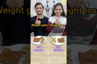 Weight loss and weight gain recipe l same ingredients different goal