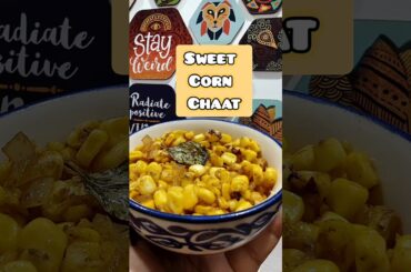 Sweet corn chaat recipe| Healthy chaat| Snacks recipe| #recipe #shorts #snacks #chaats