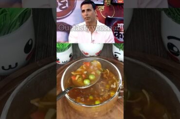 Akshay Kumar Favourite Veg Soup Recipe #akshaykumar #soup