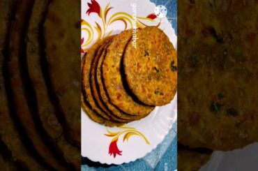 Sobji paratha #vegparatha #shortfeed #healthy snacks recipe #recipe #viralshort #trendingshorts