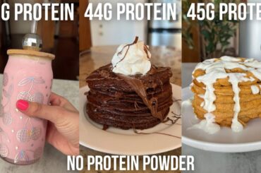 5 High Protein, Low Calorie Breakfast Recipes Without Protein Powder