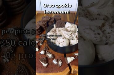 Low-Calorie Oreo Protein Ice Cream Recipe | ft. Ninja Creami