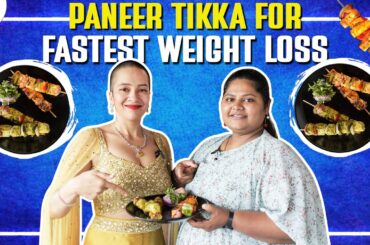 Paneer Tikka Recipe for Weight Loss | Veg Fat Loss Recipes | Indian Fastest Diet by Richa Kharb