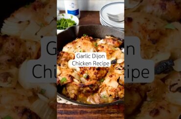 Stupid Easy Garlic Dijon Chicken Recipe | Make this EASY chicken recipe! #shorts