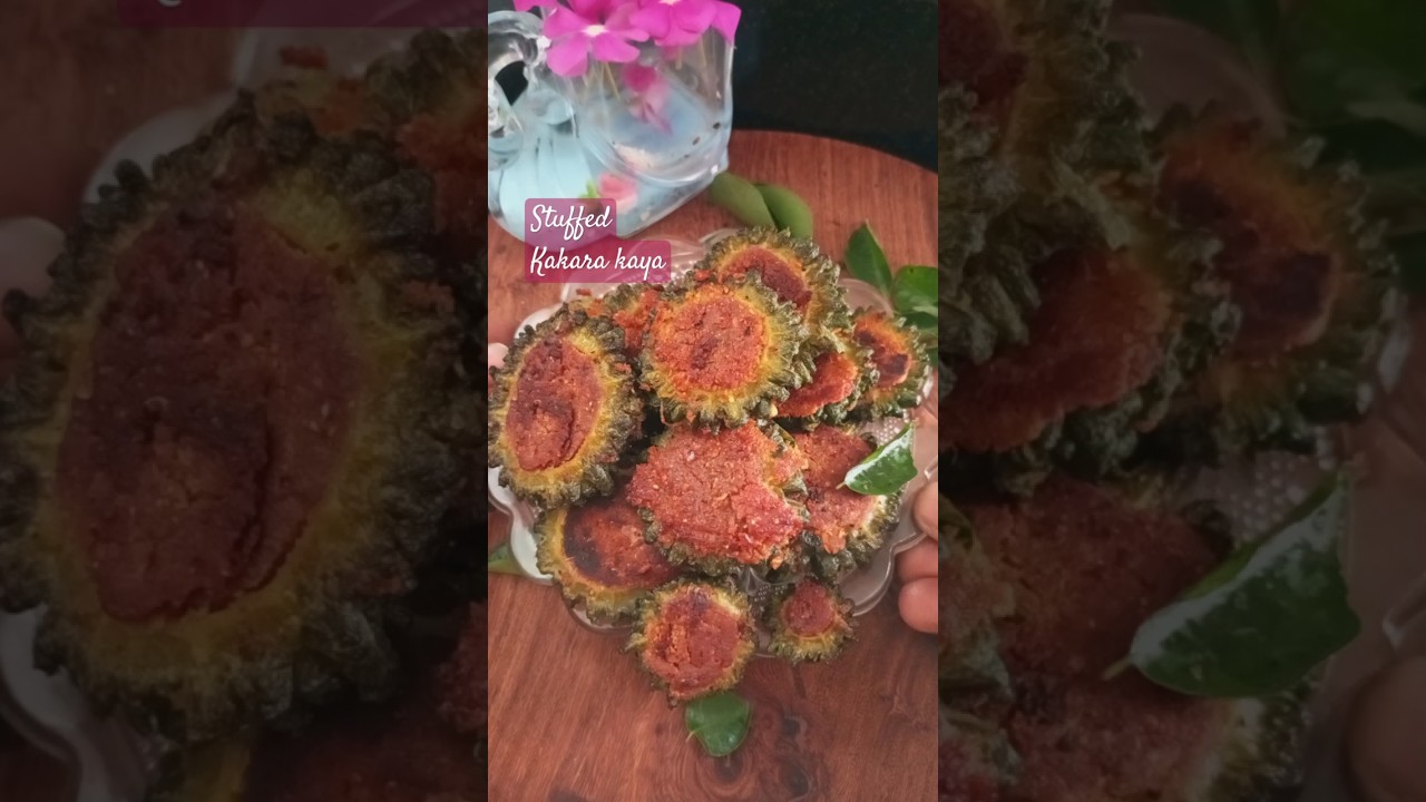 Stuffed Kakara Kaya #food #shorts #trending #cooking #kakara kaya fry #healthy food #bitter gourd Stuffed Kakara Kaya #food #shorts #trending #cooking #kakara kaya fry #healthy food #bitter gourd