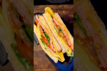 viral breakfast sandwich #breakfast #easyrecipe #shorts
