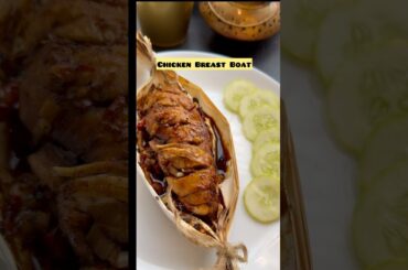 Chicken breast boat | Healthy Recipe | weight loss dinner recipes #shorts #trendingshorts #chicken