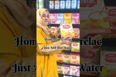 HOMEMADE CERELAC | JUST ADD HOT WATER