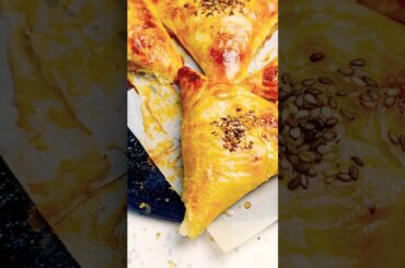 Baked Samosa with Frozen Bread, Paratha | Healthy Snack Recipe #recipe #cooking #food #shortsvideo