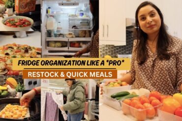 Organize Your Fridge With Fresh Meal Ideas! Healthy Recipes & Weekly Planning Ahead