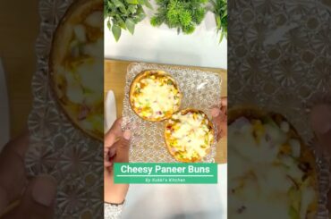 Cheesy Paneer Buns | Paneer Bun recipe |Cheesy Stuffed Bun | Cheesy Tawa Paneer Bun #cheesy #paneer