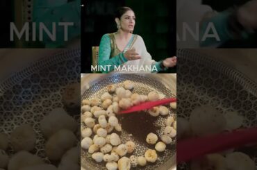 Raveena Tondon Healthy Snacks Recipe #makhanabenefits #makhanabhel #snacks  #healthysnacks