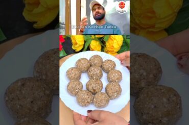 Viral Zym Coach Nitesh Soni's Healthy Dry Fruit Laddu Recipe #shorts #ashortaday