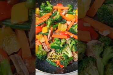 Healthy Veggies | Sauteed Vegetables | Weight Loss | Diet Vegetables