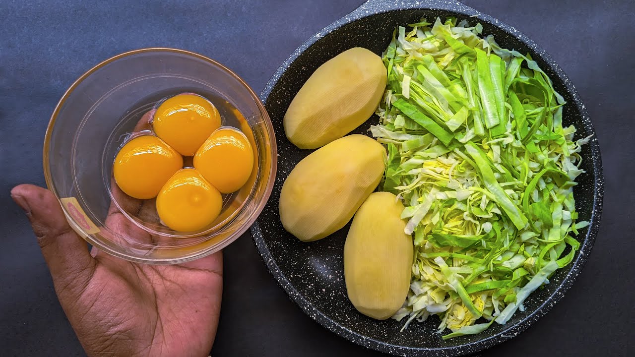 Just Add Egg With Cabbage! It’s So Delicious | Easy Breakfast Recipe | Quick and Easy Recipe Just Add Egg With Cabbage! It’s So Delicious | Easy Breakfast Recipe | Quick and Easy Recipe