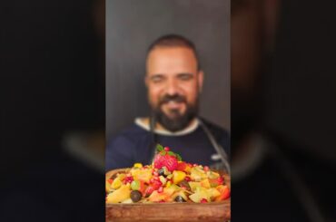 Honey Fruit Salad #food #honey #lemon #fruitsalad #asmr #asmrfood