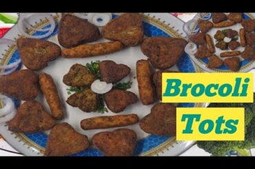 5 min Healthy Broccoli Tots recipe | Quick and easy evening snacks | Instant Snacks