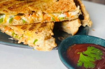 Multigrain Chicken sandwich|Healthy Quick snack recipe|@TheHabitofcooking