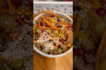 Healthy and easy quinoa salad #homemade #healthyfood #quinoasalad #quinoa #salad #foodshorts