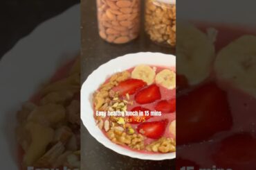 Easy Lunch Recipe | Healthy Smoothie #smoothie #lunchrecipe #lunch #lunchbox x