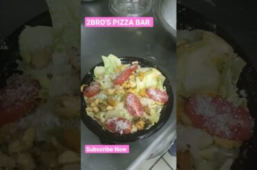 Caesar Salad 2BRO'S PIZZA BAR | Healthy And Weight Loss | Athens, Greece | #shorts #Shorts