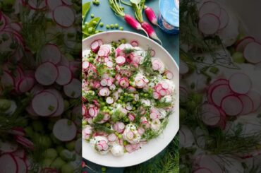 Dill potato salad #potatoes #easyrecipe #healthy #salad #summer #yummy #youtubeshorts #viralvideo