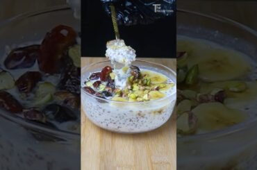 Healthy Breakfast Oats | Quick & Nutritious ASMR Recipe #shorts s