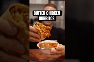 Butter Chicken Burritos with 42g Protein #highprotien #butterchicken