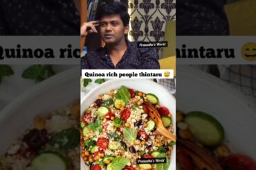 Quinoa High Protein Breakfast //#quinoa#nutritious#diet #salad#healthyfood#comedy#youtuber#shorts