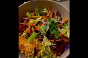 #chopped  #chinese  #bbq #sesame #chicken   #salad  #recipes #reveal #bewell #healthy  #recipe #food