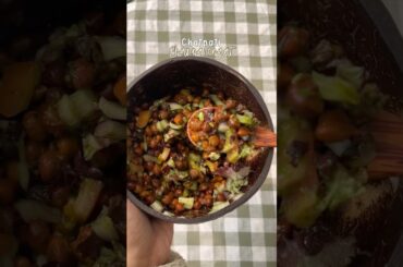 Channa chaat recipe #channachaat #chaat #chaatlover #healthy #shortsfeed #shortsviral #recipe #food