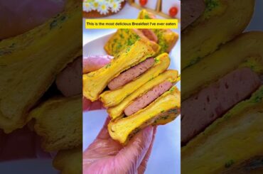 This is the most delicious breakfast l've ever eaten #shorts #breakfast #recipe