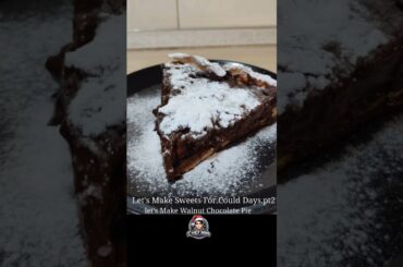 Chocolate Pie and Walnut.#chocolaterecipe #highprotein #shortsviral #trendingshorts #shortvideo #fyp