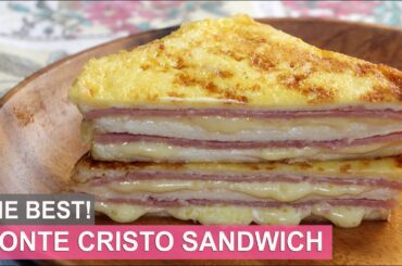 EASY MONTE CRISTO SANDWICH | HUNGRY MOM COOKING