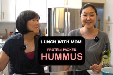 Protein Packed Hummus and HEALTHY Sandwich, Perfect for the New Year!