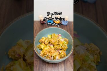 Healthy Salad Bowl Recipe - Day 20/30 of Healthy Recipes Challenge #food #shortsfeed #ashortaday