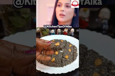 Black Sesame Seeds(Til) Recipe For Calcium Deficiency | #winterspecial #healthy #dessert #sugarfree