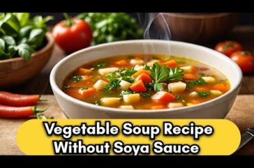 "Easy & Healthy Vegetable Soup Recipe | Delicious, Quick & One-Pot!"