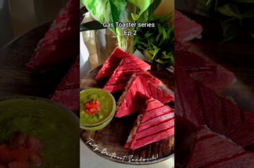 Tasty Beetroot Sandwich |Ep-2 Gas Toaster series #shorts #ytshorts #healthyfood #nutrition