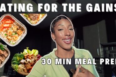 1O HIGH-PROTEIN MEAL PREP, easy and quick to build muscle + burn fat