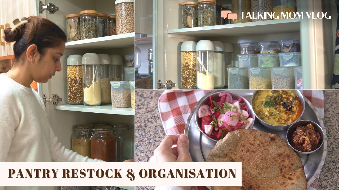 PRODUCTIVE DAY VLOG | Pantry Organization and Restocking | Healthy Breakfast & Lunch Recipe PRODUCTIVE DAY VLOG | Pantry Organization and Restocking | Healthy Breakfast & Lunch Recipe