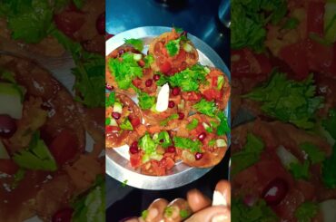 Papid chat north indian style snacksin 25secs #healthy#tasty#yummyrecipe #yummy#recipe