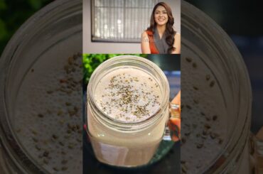 Murnal Thakur Healthy Weight Loss Smoothie Recipe #shorts #smoothie #weightloss