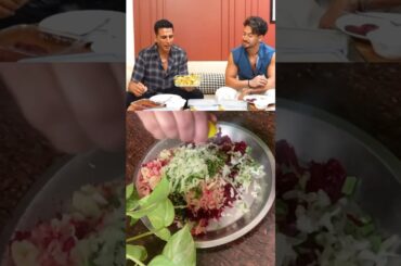 Akshay kumar BEETROOT TIKKI / healthy celebrity meals #tikki #healthyfood