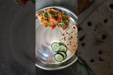 Today Lunch#new#shorts#sevdungri#roti#salad#papad#chhash#gulabpak#healthy#khana#like#share#subscribe