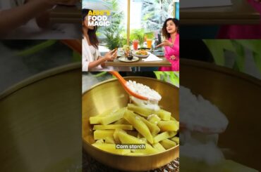 Sweet Potato Fries | Must Watch | #fries #sweetpotato #recipe #abhisfoodmagic #viralshorts #shorts