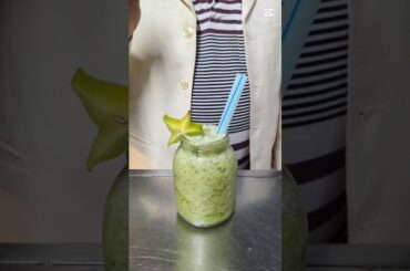 Healthy star fruit  juice. #juice #foodie #foryou #trend #food #mocktail #cocktail #drink #recipe