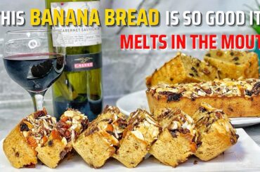 The Easiest Banana Bread Recipe | So Moist & Fluffy | Healthy Snack | Dessert