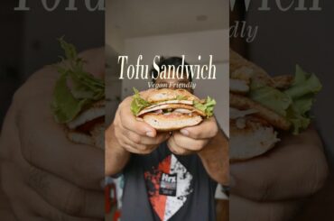 Tofu Sandwich | Healthy & High Protein Vegan Sandwich | Veg Sandwich | #food