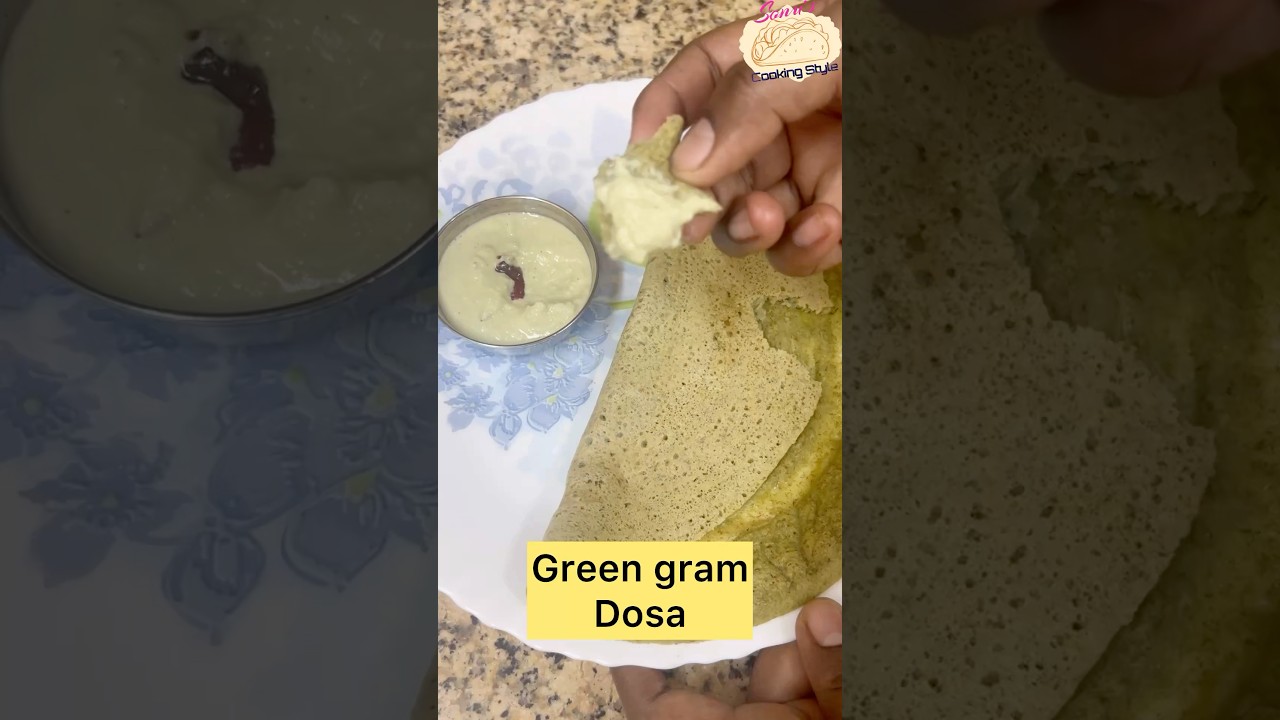 Green gram dosa healthy breakfast #weightloss #sonuscookingstyle #food #recipe #breakfastideas Green gram dosa healthy breakfast #weightloss #sonuscookingstyle #food #recipe #breakfastideas